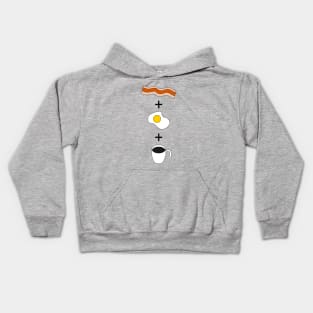 Breakfast Addition Kids Hoodie